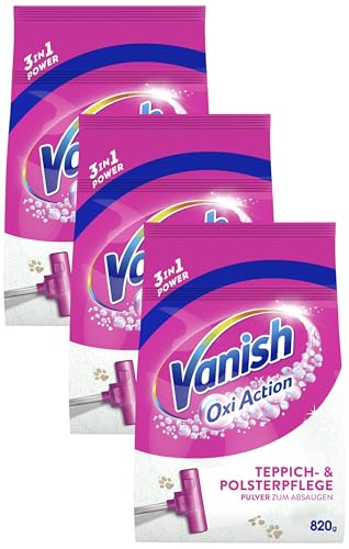 Vanish Oxi Action Polster- und Teppichreiniger Pulver – 1 x 820...