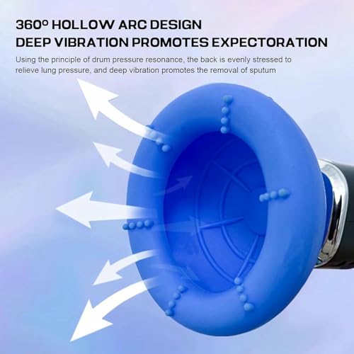 Ventouse de physiothérapie thoracique en silicone, éliminateur d'expectorations - 4