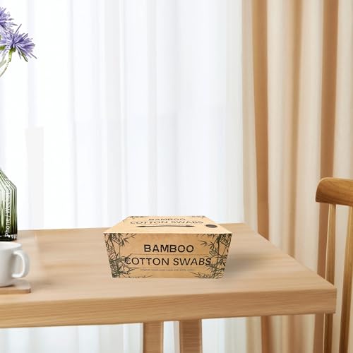 1200pcs precision tip cotton swabs for makeup bamboo sticks and double pointed