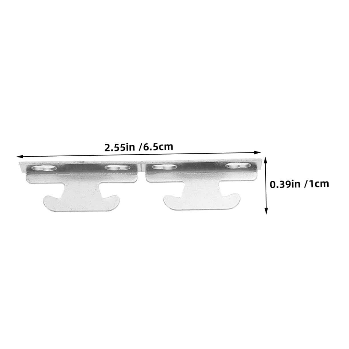 EPIGEIST 1 Set Adjustable Curtain Rod Brackets Heavy Duty Metal Wall Mount Holders for Curtains Strong Load Bearing Capacity Scratch Resistant Finish for Home Window Treatments