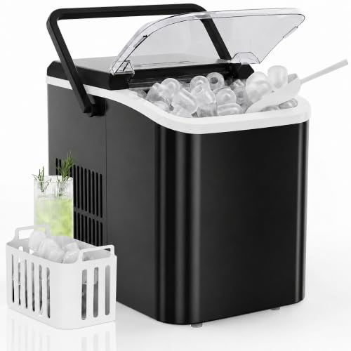 Máquina de Hielo Portátil para Cubos con Mango Compacta miniatura 1