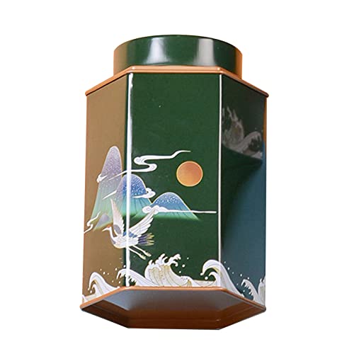 Jiqoe Recipientes de té vacíos para café, tarros pequeños de cocina para café, caramelos de azúcar