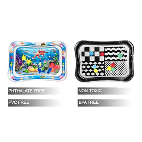 PandaEar Tappetino Gonfiabile per Neonati, Tummy