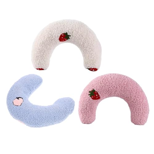 Almohadas para gatos en forma de U minkissy lavables 2