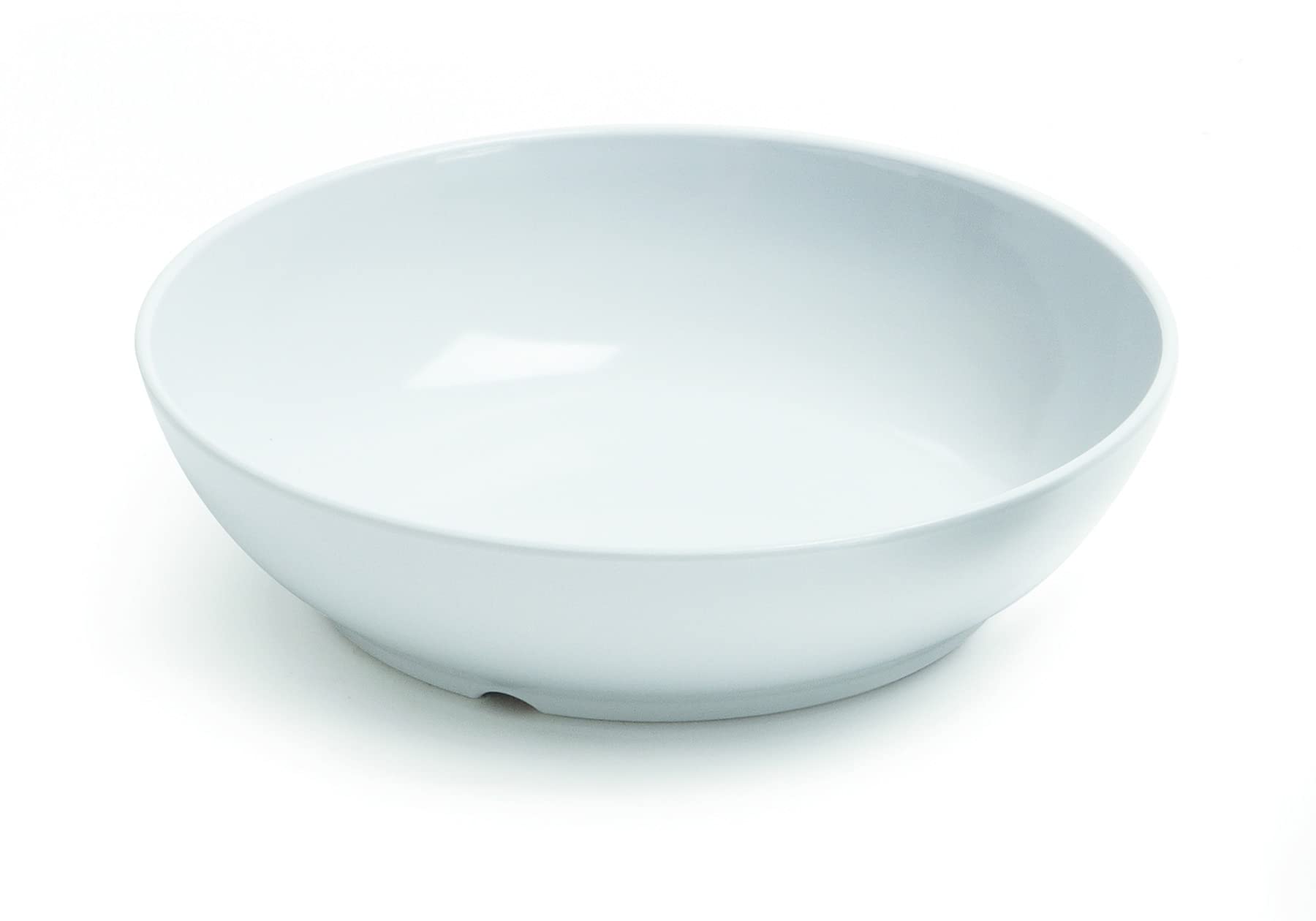 G.E.T. CS-6106-W-EC Siciliano 1.3 Qt. Melamine Bowls (Qty 4), Melamine, White (Pack of 4)