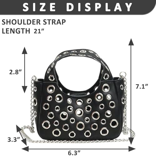 Bolso Tote para Mujer, cuero, negro miniatura 4