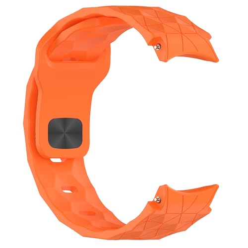 Image of WRIGSS Silicone Strap Compatible with Samsung Galaxy Watch 7 6 5 4 FE - No Gap Football Texture Band, Soft & Durable Replacement Wristband for 40mm 44mm Standard & Classic Models - Men & Women