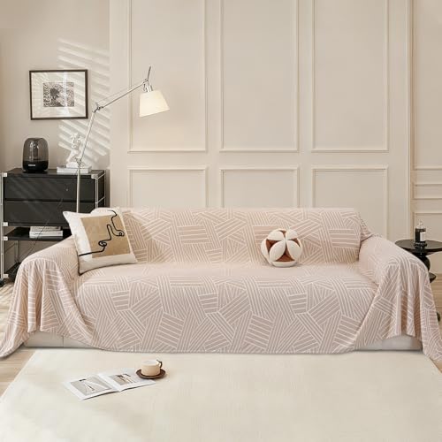 Ystyle Telo Copridivano 200x280 CM, Copritutto Per Divano Antiscivolo, Copridivano Antigraffio Gatto, Fodera Divano Antimacchia Lavabile, Ideale Come Telo Arredo Coperta Picnic, Kaki