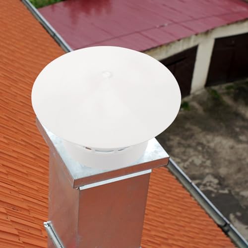 Cubierta de plástico para ventilación ifundom de techo con sombrero protector 3