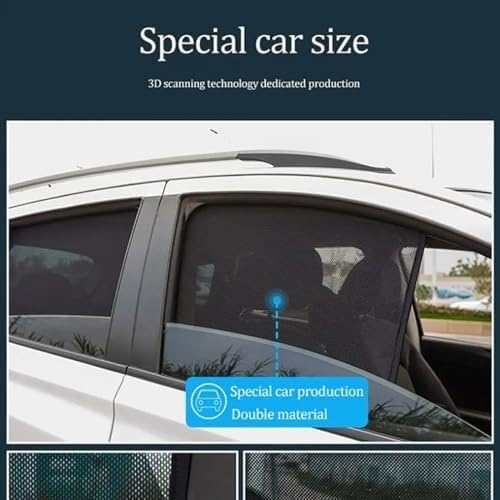 Tendine Tendine Parasole Per Auto Per Opel E Per Vauxhall Per Astra K Hatchback 2015-2022 Finestrini Laterali Anteriori E Posteriori Magnetiche Personalizzate(2 -Front)