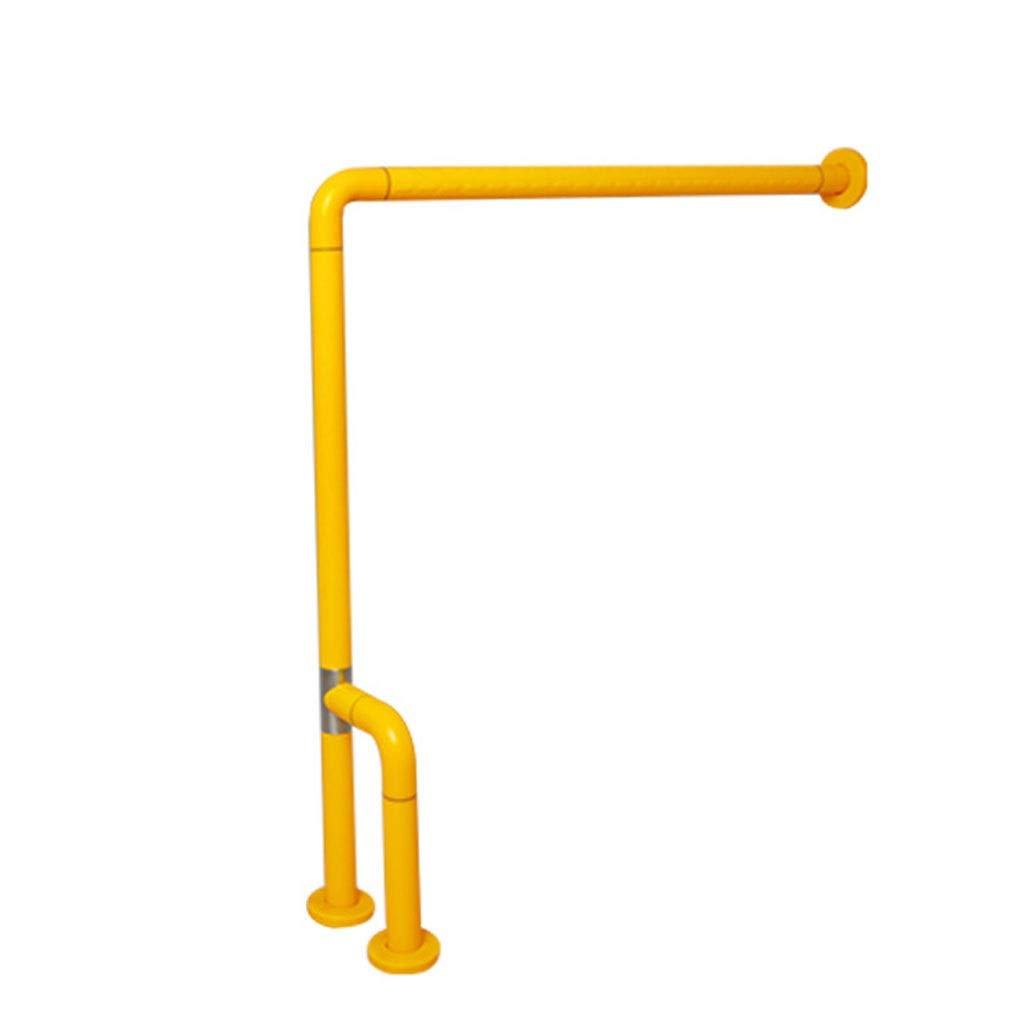 Fkxsxaz Yellow Bathroom Grab Bars Toilet Handrails,Accessibility Old Man Disabled Pregnant Woman Safety Wc Get Up Support Rail Stainless Steel Handle (Color : )