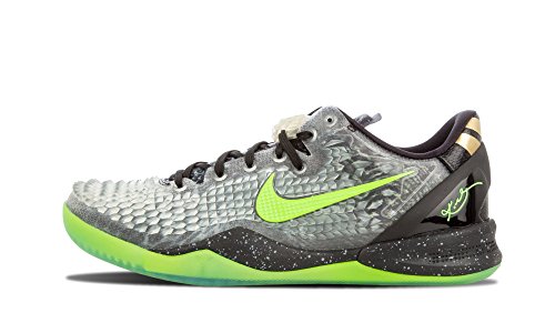 Nike Men's Kobe 8 System SS Basketball Shoes 10 M US Electric Green Black