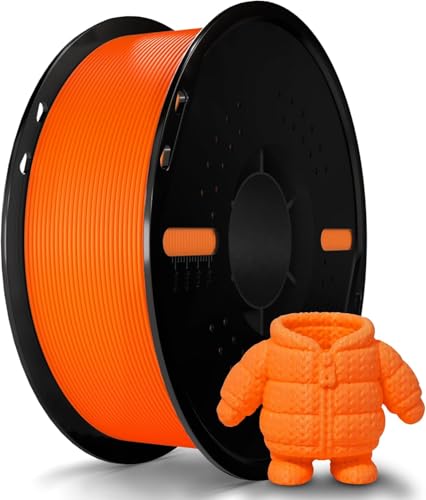 Miailuy PLA+ Filament 1.75mm Orange 1kg Dimensional Accuracy +/- 0.02mm