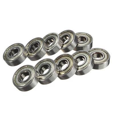 YC° Badass Sharks 10pcs Carbon Stainless Steel Skateboard Bearings Wheels ABEC-5 608ZZ Solver