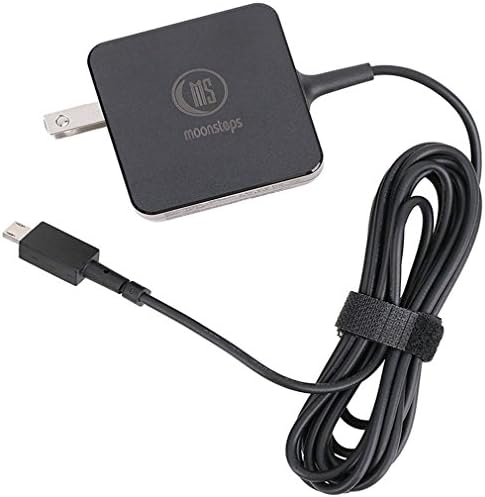 Moonsteps 33w Power ac Laptop Charger Compatible asus ad890526 asx205t-808 eeebook x205 x205t x205ta-dh01 x205t-hatm0103 Notebook x205ta-us01 x205ta-uh01 e200ha e200ha f205ta,8.2ft Cable