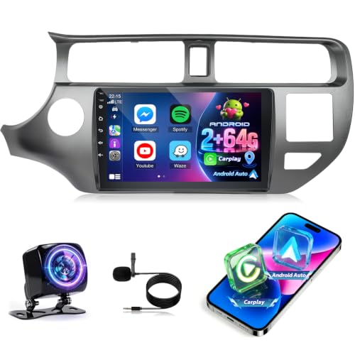 Radio de coche Android para Kia Rio: soluciona la falta de manos libres y GPS