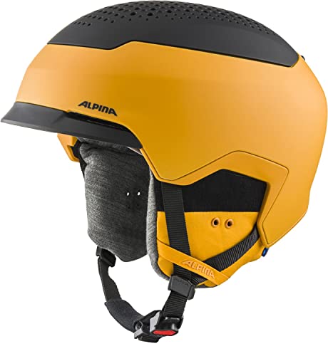 - Adulti GEMS Casco da sci burned-yellow matt 55-59 cm unisex nero