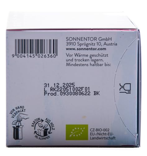 Sonnentor Tee Adventskalender Edition 2019 mit 24 Aufgussbeutel Bio (1 x 37,5 g)