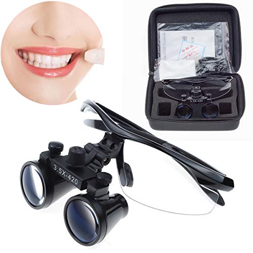 Aries Outlets 3.5X 420mm Medical Binocular Loupe Surgical Dental Magnifier Different Colors to