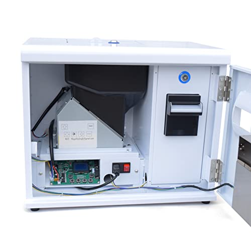 Image of Dollar Bill Changer Machine - Adjustable Coin or Token for Vending Business, Slots, Arcades, Laundry Stores Accepts Various Denominations to Dispense US Quarters /Tokens - Fits 3000 Coins