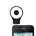 Grip Universal Portable Mini 16 LED Night Using Selfie Enhancing Dimmable Flash Cellphone Camera Flash Fill-in Light Pocket Spotlight Photo Speedlite Android Smartphone Tablets Camera iPhone (Black)