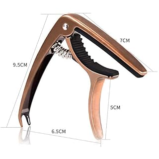 Yakamoz Alliage Capo de Guitare Capodastre de Capo Universel Pour Folk Guitare, Guitare Electrique et Acoustique - Les Beatles, Paul McCartney, John Lennon, RIngo Starr, George Harrison Yakamoz Alliage Capo de Guitare Capodastre de Capo Universel Pour Folk Guitare, Guitare Electrique et Acoustique – Image 7