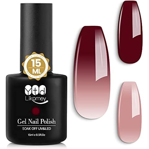 YTD Likomey UV Nagellack Farbwechsel Thermo Farbgel Cover