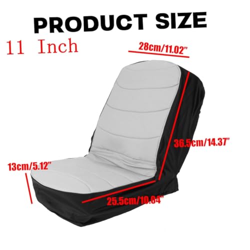 Housse de siège pour tondeuse à gazon 28 cm Yardwe imperméable