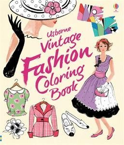 Amazon.co.jp: Vintage Fashion Coloring Book : 本