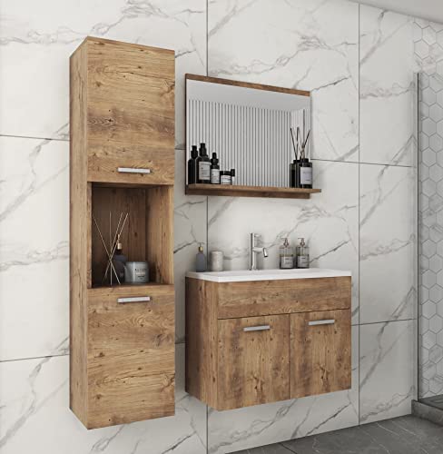 Conjunto-de-Muebles-de-bano-Montreal-Juego-de-Muebles-bano-pequeno-Lavabo-Incluido-Distintos-Colores-Castano Conjunto-de-Muebles-de-bano-Montreal-Juego-de-Muebles-bano-pequeno-Lavabo-Incluido-Distintos-Colores-Castano