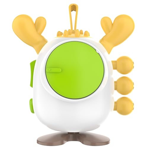 Fidget Toy Cubes with Cute Ears - Stress Relief for All Ages, Ideal for Office, School, and Home (Yellow)