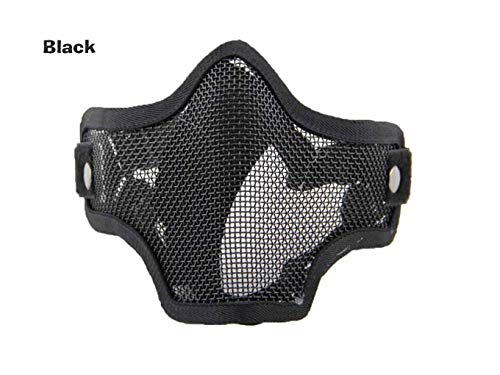 AOLS Maske Steel Mesh Half Face für Paintball & Airsoft