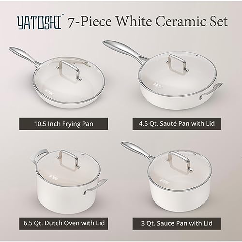 Nonstick-Ceramic-Cookware-Set-7-Piece-Non-Toxic-PTFE-PFOA-Free-Oven-Safe-Compatible-with-All-Stovetops-Gas-Electric-Induction Nonstick Ceramic Cookware Set 7 Piece Non Toxic PTFE PFOA Free Oven Safe Compatible with All Stovetops Gas Electric Induction