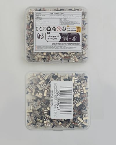 WMYCONGCONG 150 peças 3 pinos 2 posições 1P2T SPDT micro interruptor deslizante vertical 0,5 A 50 V