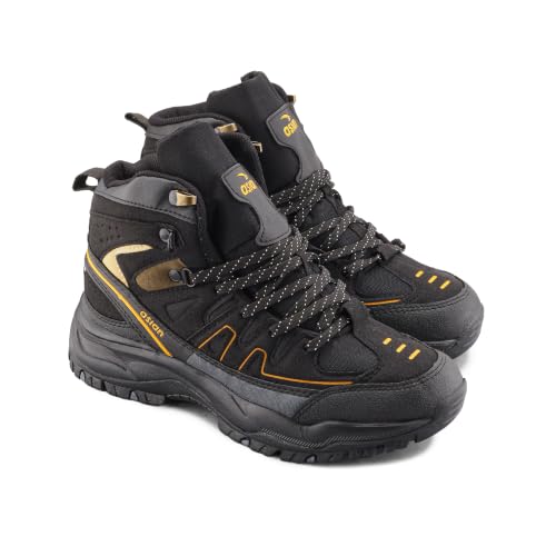 Image of ASIAN Men's Everest-22 Sports Trekking & Hiking,Walking Hi-Neck Shoes with Rubber Outsole & Memory Foam Insole Lace-Up Shoes for Men's & Boy's