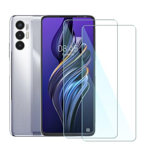 FortiCase 2 Piezas Protector Pantalla para ZTE Blade A53 Pro,Cristal Antiarañazos Antihuellas,Sin Burbujas,Ultra HD Transparent Vidrio Templado para ZTE Blade A53 Pro