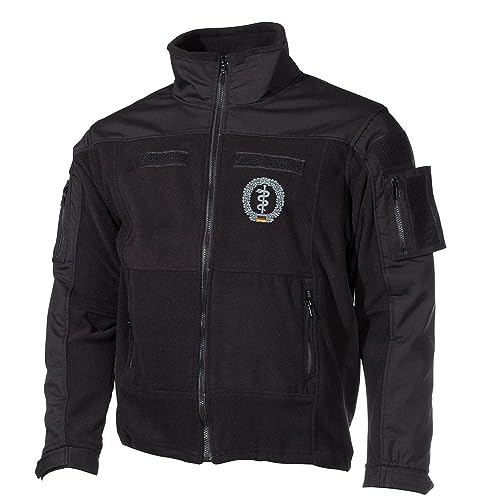 Copytec Combat 30487 Veste polaire ambulancier ambulancier paramédical, Noir , M