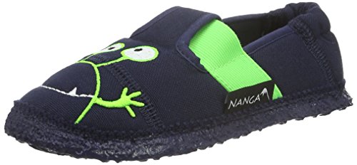Nanga Kinder - Unisex Kinder-Hausschuh Moonstar dunkelblau 34