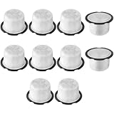 Homeponnew Filtros de agua de carbono de repuesto para cafeteras Grind & Brew, 6-12 meses de duración, fácil de instalar, color blanco