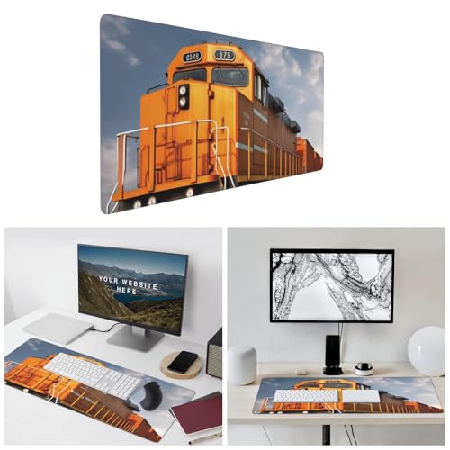 Tapis de souris de jeu grand format 90x40cm avec base antidérapante pour bureau - 6
