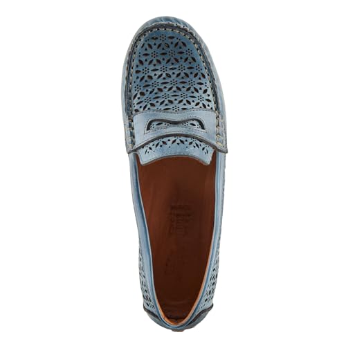 Image of Spring Step Crain Women's Laser-Cut Out Moccasin with Removable Insole