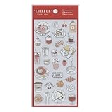 LIFEFUL/ライフフル イラストシール【cafe life】カフェ ミニシール かわいい 808