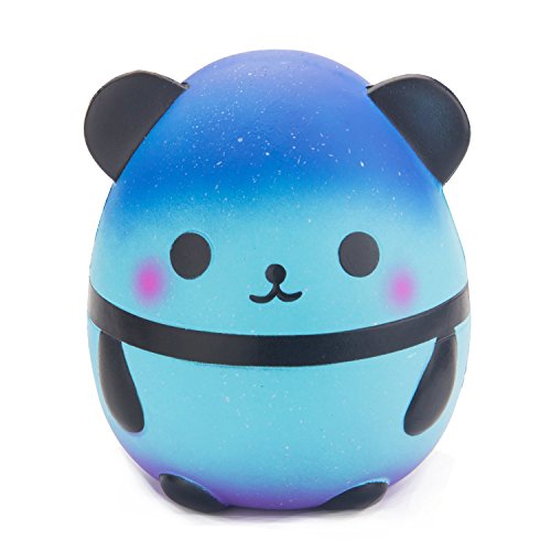 WATINC Jumbo Panda Squeeze Toy, Cute Starry Panda Kawaii Cream Scented Squeeze Toy Slow Rising Kids Toys Doll, Simulation Animal Toy for Birthday Gift, Collection, Stress Relief, Decorative Props Toys