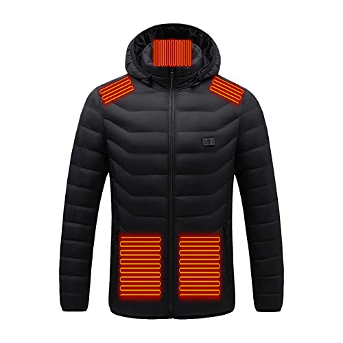 Heated Jacket for Men Women 2025 Winter Heated Coat Soft Shell Warm Heating Jackets Outdoor Winter Clothes3