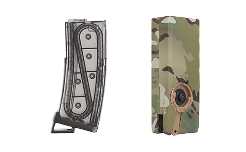 Extra 1000 Round Winding Airsoft Speedloader With Lancer Tactical Airsoft M4 Mag #TOP23