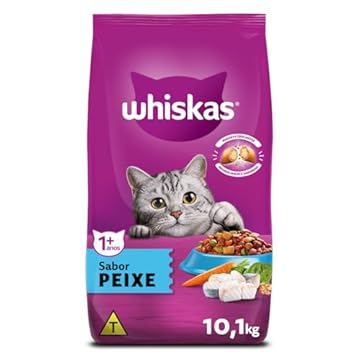 whiskas Ração Whiskas Peixe Para Gatos Adultos 10 1 Kg