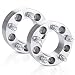 PUENGSI Wheel Spacer 5x4.5 to 5x4.5(114.3mm) 2PCS 2" Thick 87.1mm 5 Lug Wheel Spacer Adapters Replacement for Jeep Liberty Jeep Wrangler Jeep Cherokee Jeep Grand Cherokee Jeep Comanche