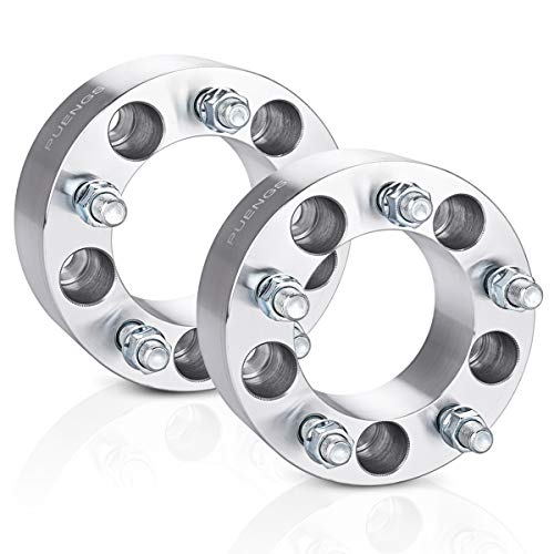 PUENGSI 5x114.3 Wheel spacers 2 inch 5x4.5 to 5x4.5 Wheel Spacers 5 Lug 1/2"-Compatible with Jeep Wrangler Jeep Cherokee Jeep Grand Cherokee Jeep Liberty Jeep Comanche