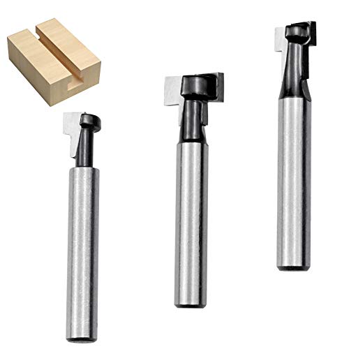 FUEJ 3 Pezzi Track Fresa Legno per utensile Legno