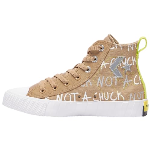 Converse Untitled Hi - Boys' Grade School (A04173C, Khaki)2